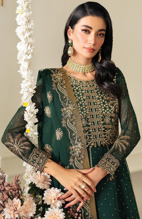 Alizehbybilal - Alizeh celine luxury chiffon'25 Embroidered Suits unstitched 3 piece - formal collection - aubranz.com