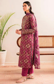 Xenia - XENIA PRINTKARI LAWN'25 EMBROIDERED SUITS UNSTITCHED 3 PIECE - SUMMER COLLECTION - aubranz.com