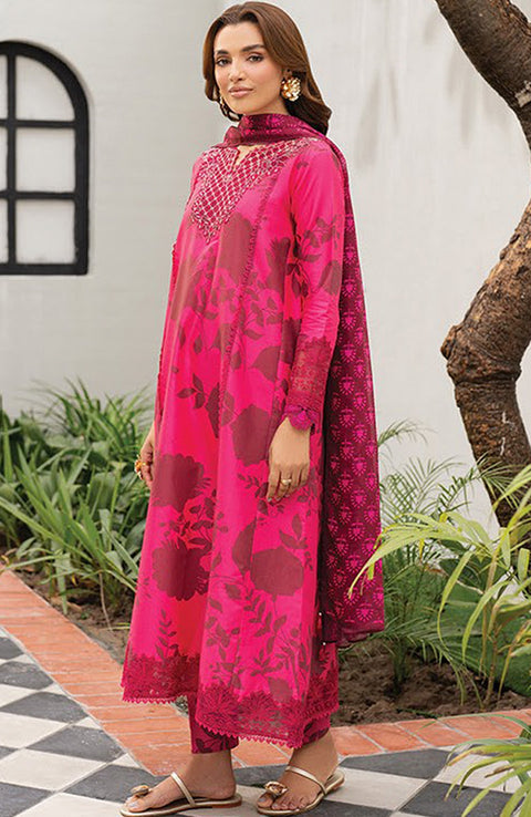 Xenia - Xenia Lawn'25 Embroidered Suits Unstitched 3 Piece - Summer Collection - aubranz.com