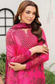 Xenia - Xenia Lawn'25 Embroidered Suits Unstitched 3 Piece - Summer Collection - aubranz.com