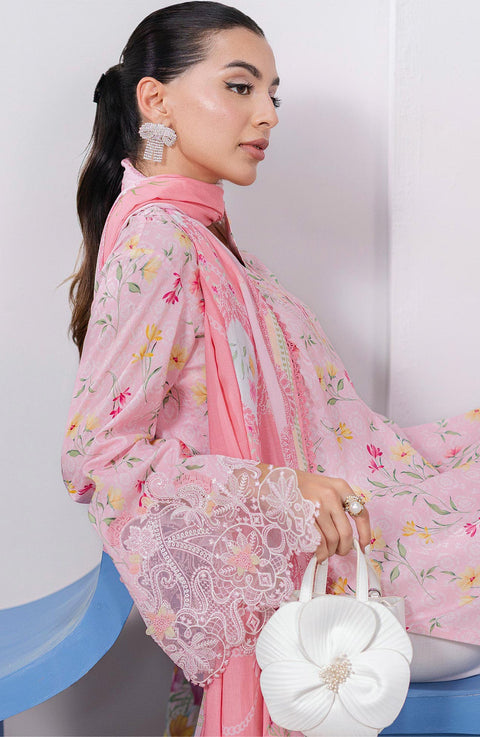 Qalamkar - Q Prints Vol II'25 by Qalamkar Printed Lawn Suits Unstitched 3 Piece - Summer Collection - aubranz.com