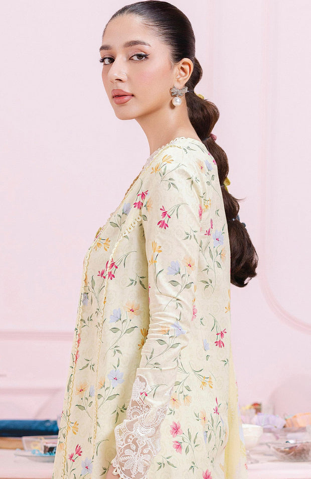 Qalamkar - Q Prints Vol II'25 by Qalamkar Printed Lawn Suits Unstitched 3 Piece - Summer Collection - aubranz.com