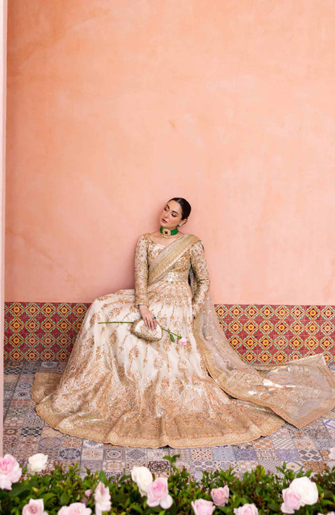 Faizasaqlain - NEORAH – Unstitched Wedding Festive’24 By Faiza Saqlain Unstitched Suit 3 Piece Wedding Formal Collection - aubranz.com