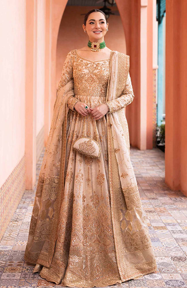 Faizasaqlain - NEORAH – Unstitched Wedding Festive’24 By Faiza Saqlain Unstitched Suit 3 Piece Wedding Formal Collection - aubranz.com