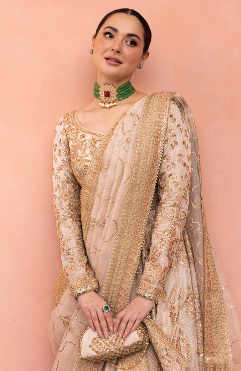Faizasaqlain - NEORAH – Unstitched Wedding Festive’24 By Faiza Saqlain Unstitched Suit 3 Piece Wedding Formal Collection - aubranz.com