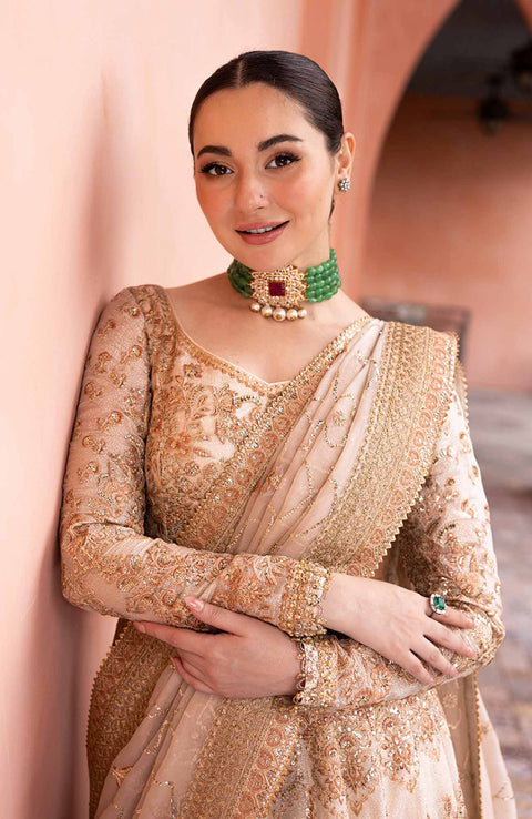 Faizasaqlain - NEORAH – Unstitched Wedding Festive’24 By Faiza Saqlain Unstitched Suit 3 Piece Wedding Formal Collection - aubranz.com