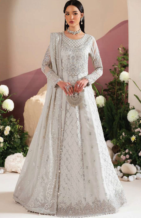 Alizehbybilal - Alizeh Reena Handcrafted Eid Edit'25 Embroidered Chiffon Suits Unstitched 3 Piece - Summer Collection - aubranz.com