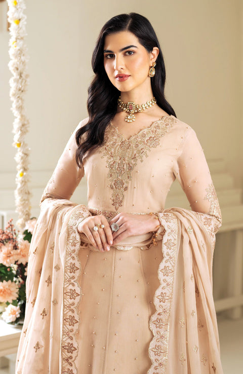 Alizehbybilal - Alizeh celine luxury chiffon'25 Embroidered Suits unstitched 3 piece - formal collection - aubranz.com