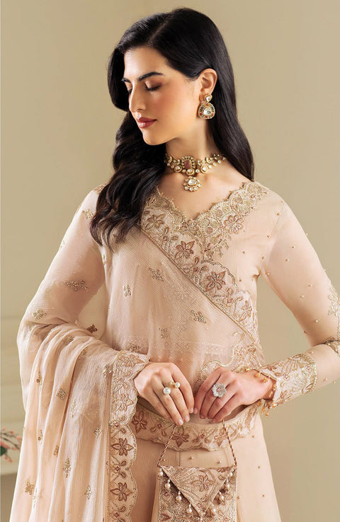Alizehbybilal - Alizeh celine luxury chiffon'25 Embroidered Suits unstitched 3 piece - formal collection - aubranz.com