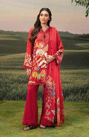 Mariab - M BASIC PRE-FALL CASUAL'25 BY MARIA B PRINTED ARABIC LAWN SUITS UNSTITCHED 3 PIECE - SUMMER COLLECTION - aubranz.com