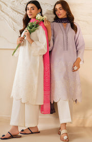 Xenia - Xenia Lawn'25 Embroidered Suits Unstitched 3 Piece - Summer Collection - aubranz.com