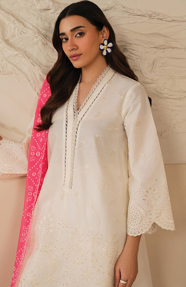 Xenia - Xenia Lawn'25 Embroidered Suits Unstitched 3 Piece - Summer Collection - aubranz.com