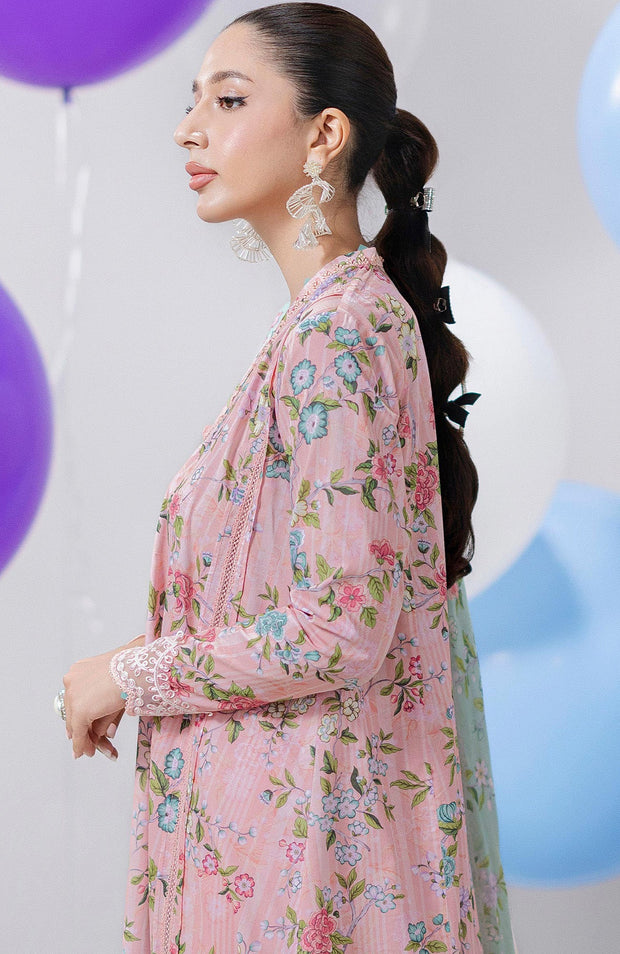 Qalamkar - Q Prints Vol II'25 by Qalamkar Printed Lawn Suits Unstitched 3 Piece - Summer Collection - aubranz.com