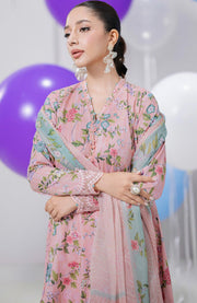 Qalamkar - Q Prints Vol II'25 by Qalamkar Printed Lawn Suits Unstitched 3 Piece - Summer Collection - aubranz.com
