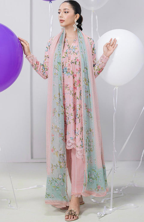 Qalamkar - Q Prints Vol II'25 by Qalamkar Printed Lawn Suits Unstitched 3 Piece - Summer Collection - aubranz.com