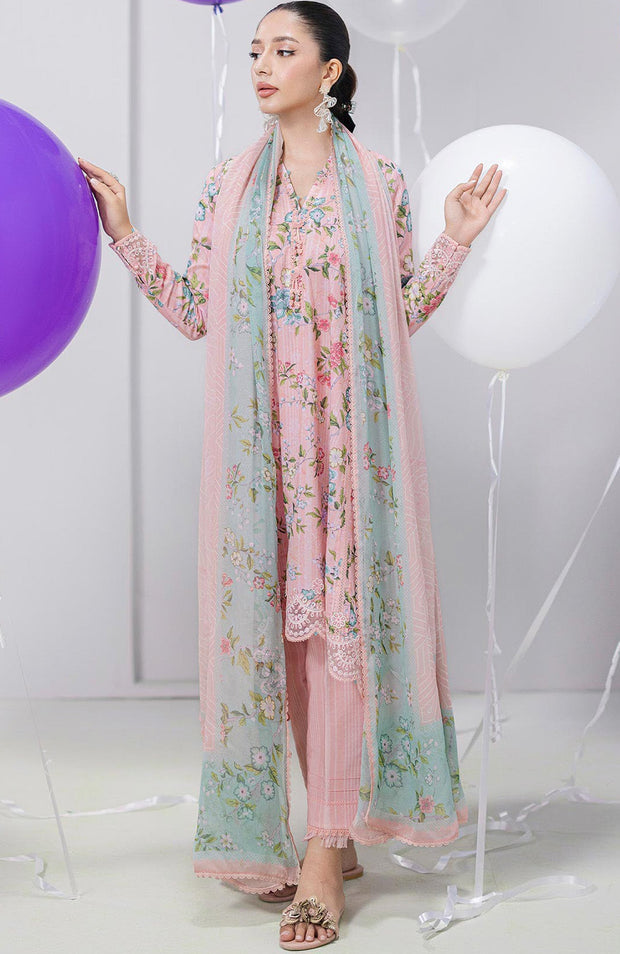 Qalamkar - Q Prints Vol II'25 by Qalamkar Printed Lawn Suits Unstitched 3 Piece - Summer Collection - aubranz.com