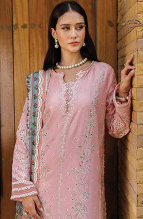 Xenia - Xenia Luxury Lawn'25 Embroidered Suits Unstitched 3 Piece - Summer Collection - aubranz.com