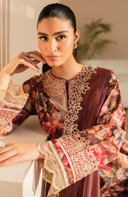Xenia - XENIA PRINTKARI LAWN'25 EMBROIDERED SUITS UNSTITCHED 3 PIECE - SUMMER COLLECTION - aubranz.com