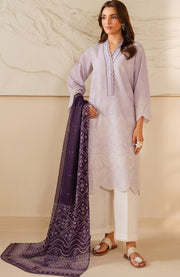 Xenia - Xenia Lawn'25 Embroidered Suits Unstitched 3 Piece - Summer Collection - aubranz.com