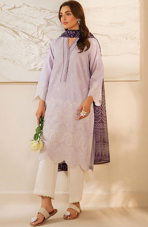 Xenia - Xenia Lawn'25 Embroidered Suits Unstitched 3 Piece - Summer Collection - aubranz.com