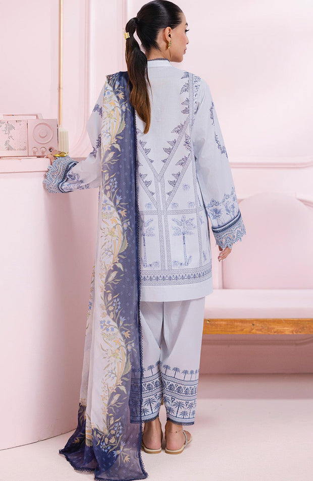 Qalamkar - Q Prints Vol II'25 by Qalamkar Printed Lawn Suits Unstitched 3 Piece - Summer Collection - aubranz.com