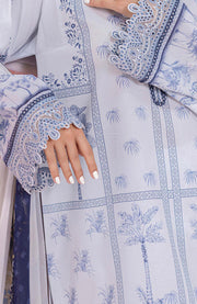 Qalamkar - Q Prints Vol II'25 by Qalamkar Printed Lawn Suits Unstitched 3 Piece - Summer Collection - aubranz.com