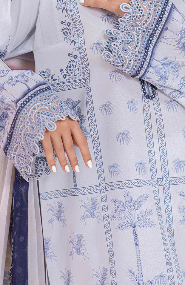Qalamkar - Q Prints Vol II'25 by Qalamkar Printed Lawn Suits Unstitched 3 Piece - Summer Collection - aubranz.com