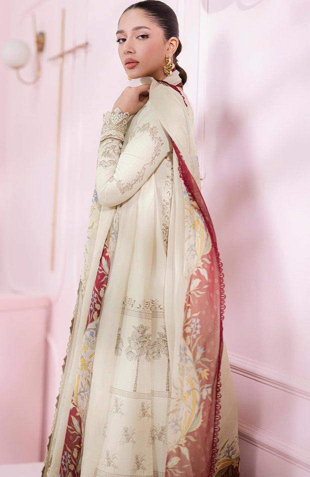 Qalamkar - Q Prints Vol II'25 by Qalamkar Printed Lawn Suits Unstitched 3 Piece - Summer Collection - aubranz.com