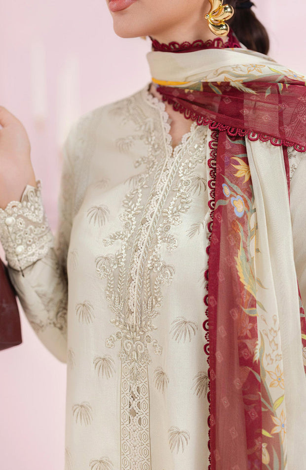 Qalamkar - Q Prints Vol II'25 by Qalamkar Printed Lawn Suits Unstitched 3 Piece - Summer Collection - aubranz.com