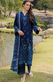 Xenia - Xenia Luxury Lawn'25 Embroidered Suits Unstitched 3 Piece - Summer Collection - aubranz.com