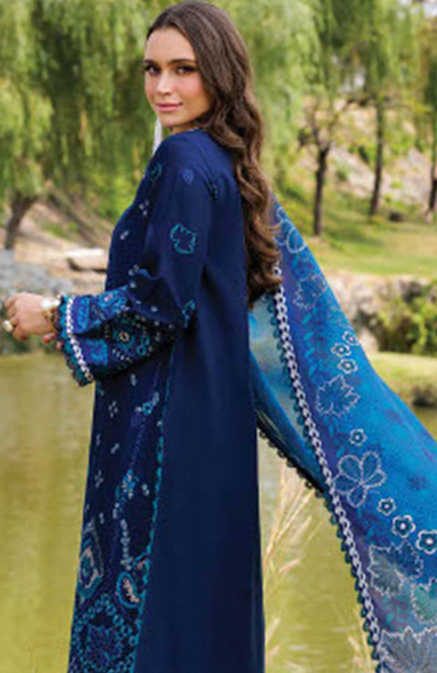 Xenia - Xenia Luxury Lawn'25 Embroidered Suits Unstitched 3 Piece - Summer Collection - aubranz.com