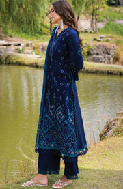 Xenia - Xenia Luxury Lawn'25 Embroidered Suits Unstitched 3 Piece - Summer Collection - aubranz.com
