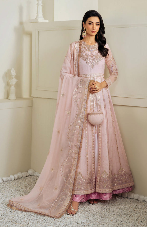 Alizehbybilal - Alizeh celine luxury chiffon'25 Embroidered Suits unstitched 3 piece - formal collection - aubranz.com