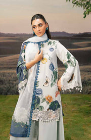Mariab - M BASIC PRE-FALL CASUAL'25 BY MARIA B PRINTED ARABIC LAWN SUITS UNSTITCHED 3 PIECE - SUMMER COLLECTION - aubranz.com