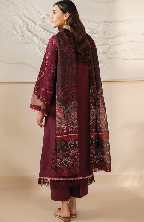 Xenia - Xenia Lawn'25 Embroidered Suits Unstitched 3 Piece - Summer Collection - aubranz.com