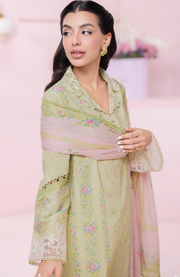 Qalamkar - Q Prints Vol II'25 by Qalamkar Printed Lawn Suits Unstitched 3 Piece - Summer Collection - aubranz.com