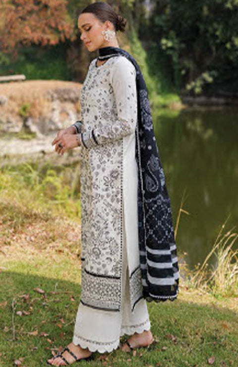 Xenia - Xenia Luxury Lawn'25 Embroidered Suits Unstitched 3 Piece - Summer Collection - aubranz.com
