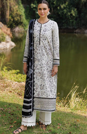 Xenia - Xenia Luxury Lawn'25 Embroidered Suits Unstitched 3 Piece - Summer Collection - aubranz.com