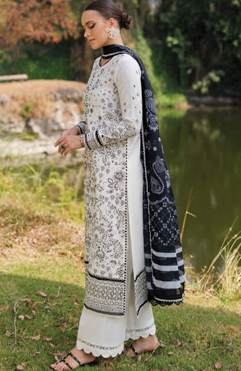 Xenia - Xenia Luxury Lawn'25 Embroidered Suits Unstitched 3 Piece - Summer Collection - aubranz.com