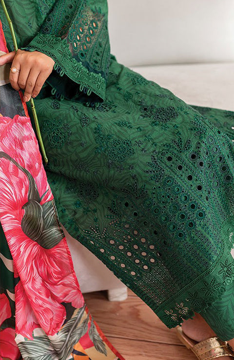 Xenia - XENIA PRINTKARI LAWN'25 EMBROIDERED SUITS UNSTITCHED 3 PIECE - SUMMER COLLECTION - aubranz.com