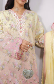 Qalamkar - Q Prints Vol II'25 by Qalamkar Printed Lawn Suits Unstitched 3 Piece - Summer Collection - aubranz.com