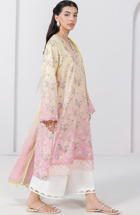 Qalamkar - Q Prints Vol II'25 by Qalamkar Printed Lawn Suits Unstitched 3 Piece - Summer Collection - aubranz.com