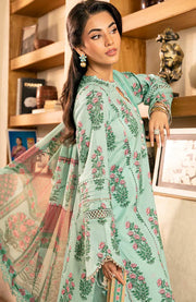 Mariab - M Basic Eid II Collection'25 Printed Lawn Suits Unstitched 3 piece - summer collection - aubranz.com