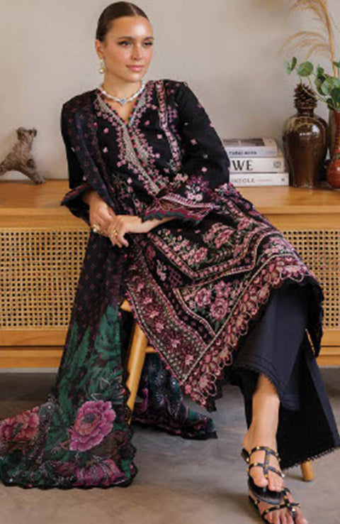 Xenia - Xenia Luxury Lawn'25 Embroidered Suits Unstitched 3 Piece - Summer Collection - aubranz.com