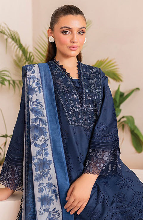 Xenia - XENIA PRINTKARI LAWN'25 EMBROIDERED SUITS UNSTITCHED 3 PIECE - SUMMER COLLECTION - aubranz.com