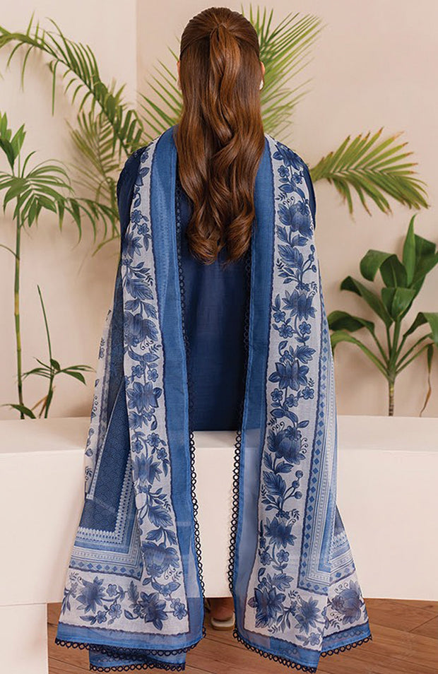 Xenia - XENIA PRINTKARI LAWN'25 EMBROIDERED SUITS UNSTITCHED 3 PIECE - SUMMER COLLECTION - aubranz.com