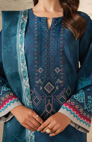 Xenia - Xenia Lawn'25 Embroidered Suits Unstitched 3 Piece - Summer Collection - aubranz.com