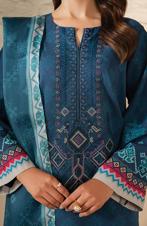 Xenia - Xenia Lawn'25 Embroidered Suits Unstitched 3 Piece - Summer Collection - aubranz.com
