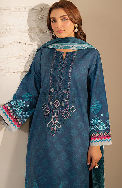 Xenia - Xenia Lawn'25 Embroidered Suits Unstitched 3 Piece - Summer Collection - aubranz.com
