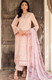 Zarif - Nura Textured Lawn'25 By Zarif Embroidered Suits Unstitched 3 Piece - Summer Collection - aubranz.com